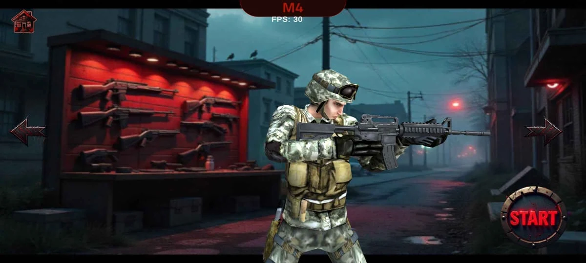 Zombie Strikeforce Background